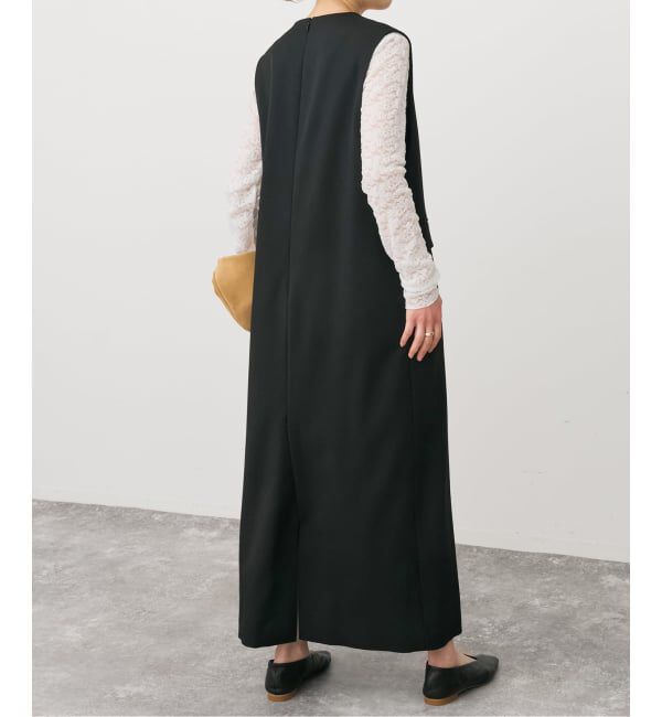 Spick and Span「《WEB限定 / 追加予約》ダブルクロスVネックワンピース」|ワンピース|