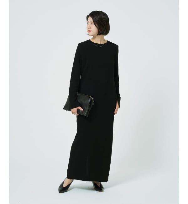 HARDY NOIR「《追加9》ダブルクロスミニマルロングドレス」|ワンピース|