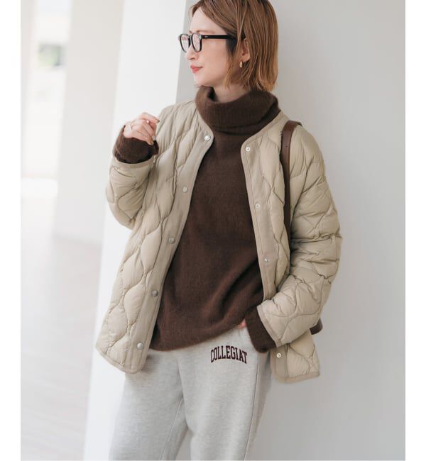 Spick and Span「《追加2》TAION / タイオン *Spick別注キルティングブルゾン」|ダウン|