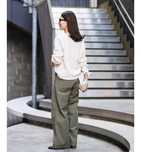 FRAMeWORK「カベイトVネックニット」|ニット・セーター|