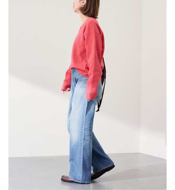 FRAMeWORK「カベイトVネックニット」|ニット・セーター|