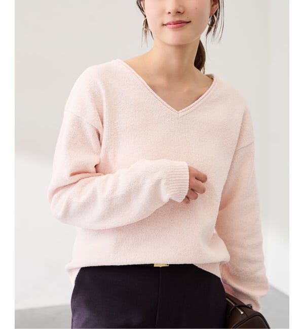 FRAMeWORK「カベイトVネックニット」|ニット・セーター|