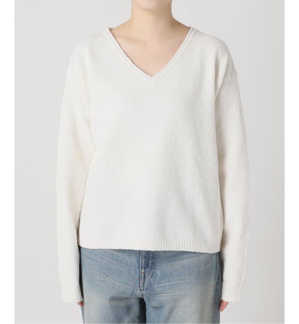 FRAMeWORK「カベイトVネックニット」|ニット・セーター|