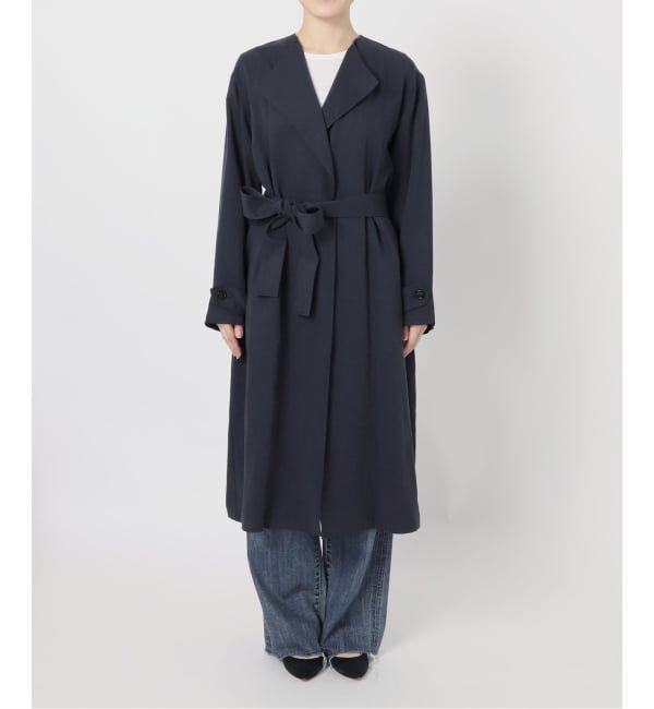 Spick and Span「《予約》ノーカラーコート」|ノーカラーコート|