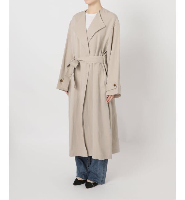 Spick and Span「《予約》ノーカラーコート」|ノーカラーコート|