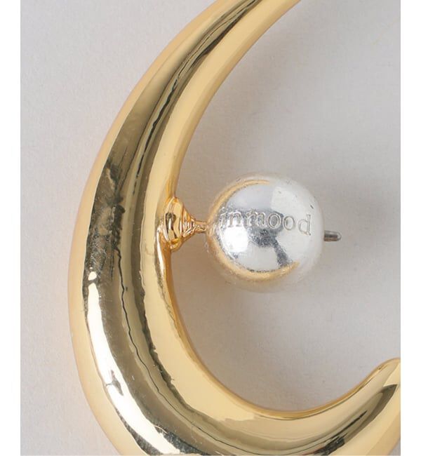 NOBLE「《予約》in mood/インムード CRESCENT pierce」|ピアス|