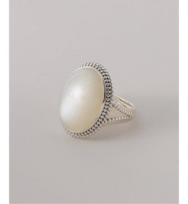 Spick and Span「【SAMH by LILAS】ホワイトムーンストーンリング SV」|リング|