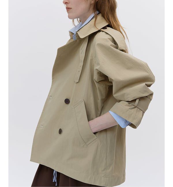 Glyph「《一部店舗+WEB限定予約》Glyph Short Trench Blouson」|トレンチコート|