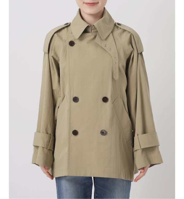 Glyph「《一部店舗+WEB限定予約》Glyph Short Trench Blouson」|トレンチコート|
