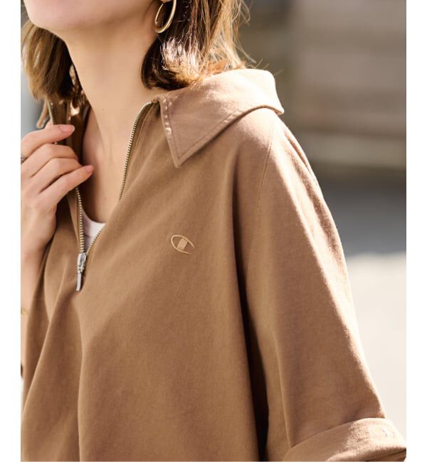 FRAMeWORK「≪予約≫CHAMPION/チャンピオン 別注JERSEY HALF ZIP TEE」|Tシャツ・カットソー|