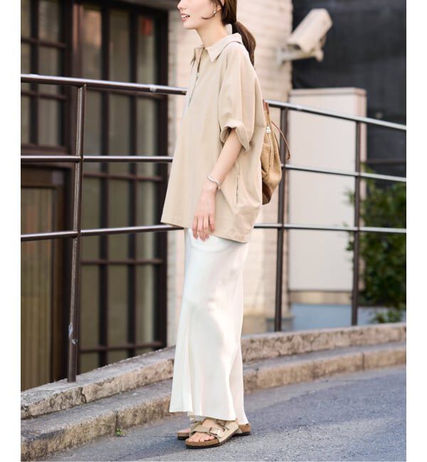 FRAMeWORK「≪予約≫CHAMPION/チャンピオン 別注JERSEY HALF ZIP TEE」|Tシャツ・カットソー|