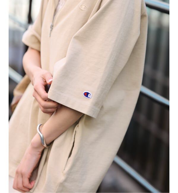 FRAMeWORK「≪予約≫CHAMPION/チャンピオン 別注JERSEY HALF ZIP TEE」|Tシャツ・カットソー|