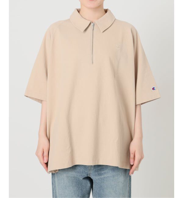 FRAMeWORK「≪予約≫CHAMPION/チャンピオン 別注JERSEY HALF ZIP TEE」|Tシャツ・カットソー|