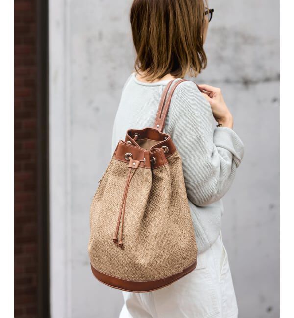 FRAMeWORK「≪予約≫A VACATION/アヴァケーション 別注POOLバッグ」|リュック|ベージュ