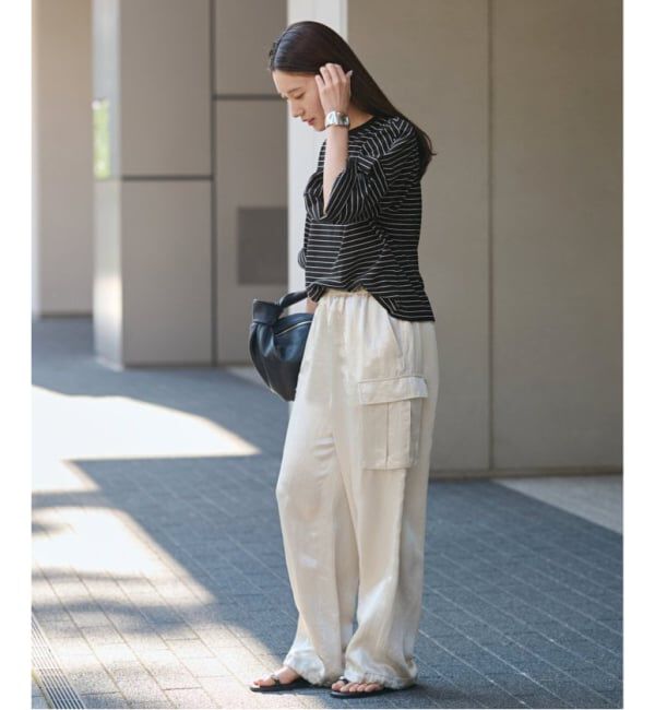 FRAMeWORK「≪新色 / 追加予約≫Le minor/ルミノア 別注ドロップショルダー」|Tシャツ・カットソー|