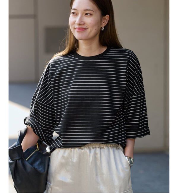 FRAMeWORK「≪新色 / 追加予約≫Le minor/ルミノア 別注ドロップショルダー」|Tシャツ・カットソー|