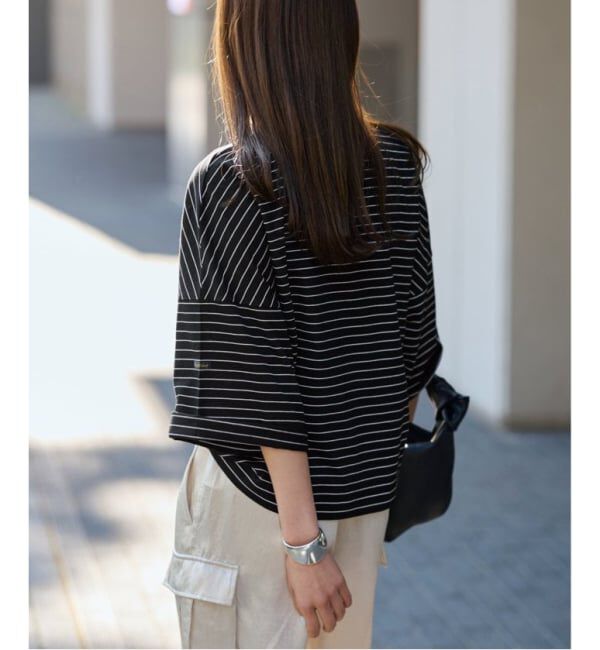 FRAMeWORK「≪新色 / 追加予約≫Le minor/ルミノア 別注ドロップショルダー」|Tシャツ・カットソー|