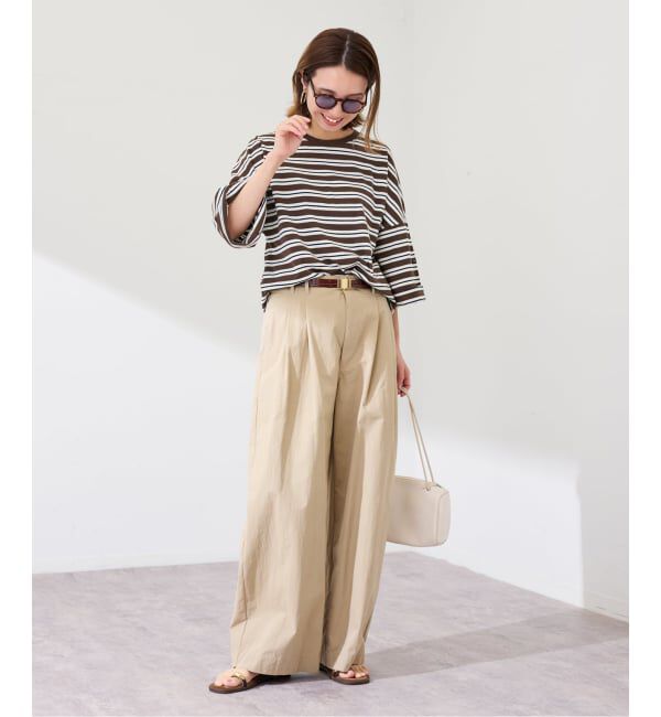 FRAMeWORK「≪新色 / 追加予約≫Le minor/ルミノア 別注ドロップショルダー」|Tシャツ・カットソー|