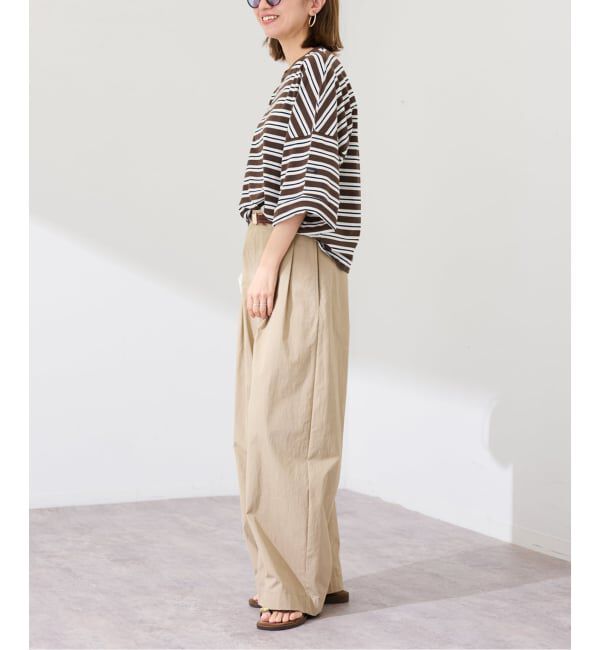 FRAMeWORK「≪新色 / 追加予約≫Le minor/ルミノア 別注ドロップショルダー」|Tシャツ・カットソー|