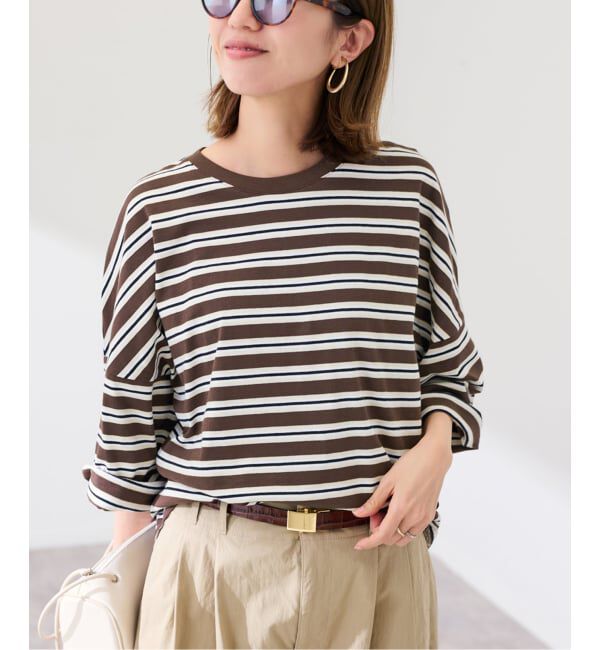 FRAMeWORK「≪新色 / 追加予約≫Le minor/ルミノア 別注ドロップショルダー」|Tシャツ・カットソー|