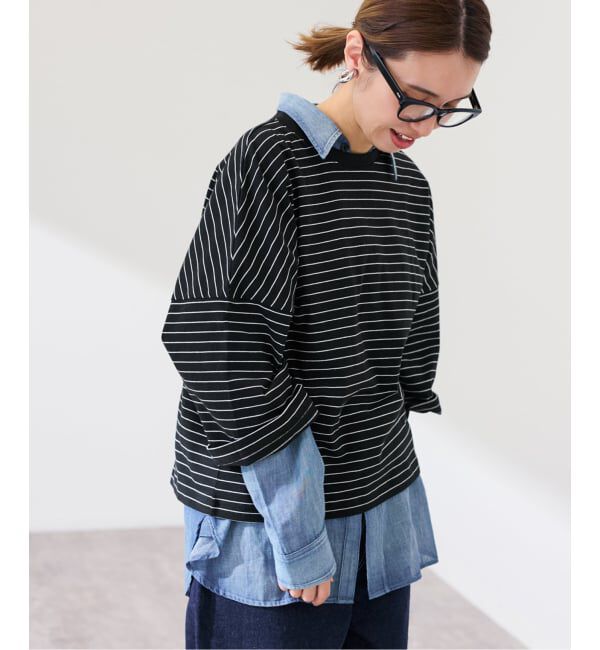 FRAMeWORK「≪新色 / 追加予約≫Le minor/ルミノア 別注ドロップショルダー」|Tシャツ・カットソー|