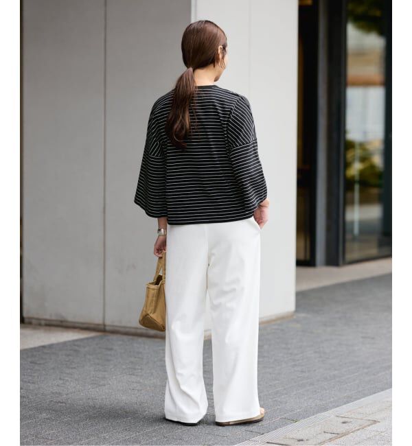 FRAMeWORK「≪新色 / 追加予約≫Le minor/ルミノア 別注ドロップショルダー」|Tシャツ・カットソー|