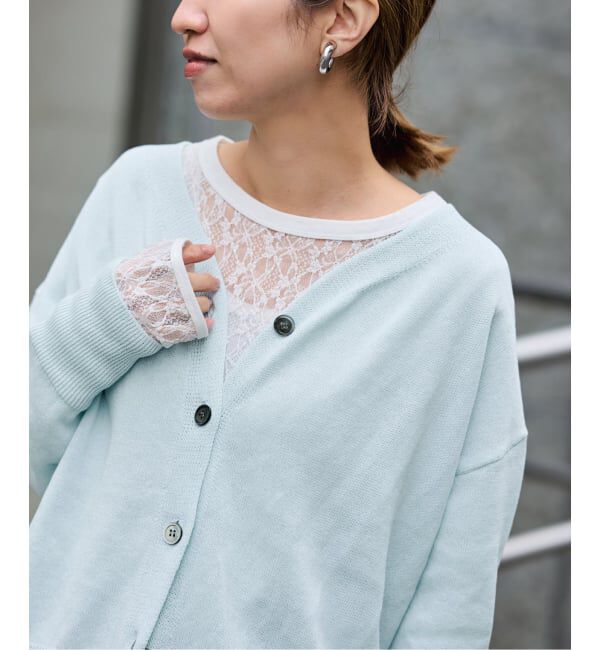 FRAMeWORK「≪予約≫ペーパーコットン Vカーディガン」|カーディガン|