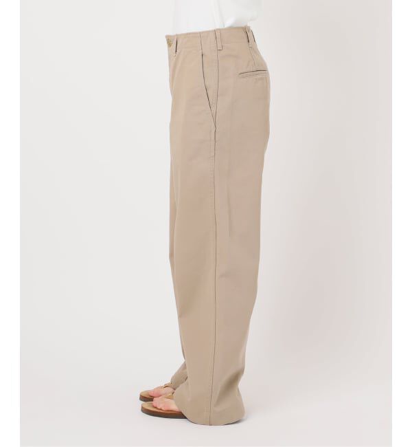 FRAMeWORK「≪一部カラーWEB限定 / 追加予約≫OVER SIZED CHINO パンツ 2」|チノ|