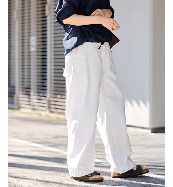 FRAMeWORK「≪一部カラーWEB限定 / 追加予約≫OVER SIZED CHINO パンツ 2」|チノ|