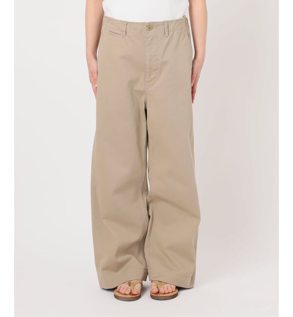 FRAMeWORK「≪一部カラーWEB限定 / 追加予約≫OVER SIZED CHINO パンツ 2」|チノ|