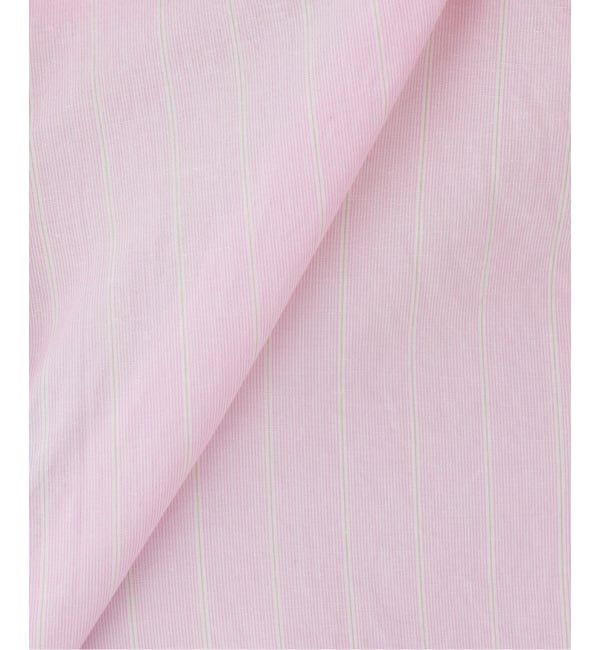 FRAMeWORK「綿麻ストライプレギュラーシャツ」|シャツ・ブラウス|