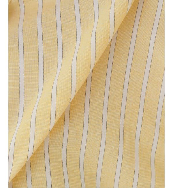 FRAMeWORK「綿麻ストライプレギュラーシャツ」|シャツ・ブラウス|