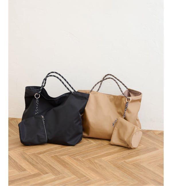  「《予約》LETALON nylon big tote」|トートバッグ|