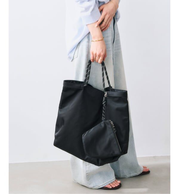  「《予約》LETALON nylon big tote」|トートバッグ|