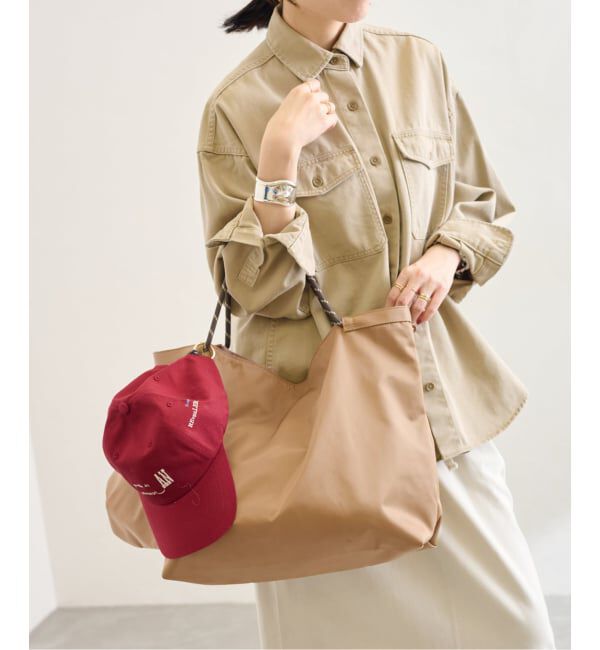  「《予約》LETALON nylon big tote」|トートバッグ|