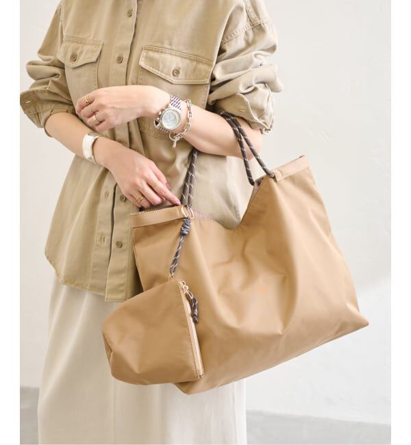  「《予約》LETALON nylon big tote」|トートバッグ|