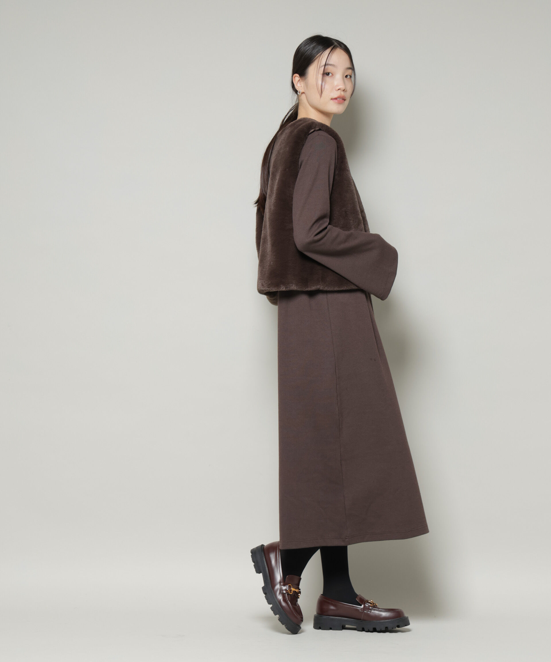 nano･universe「ファーベスト&times;ワンピース アンサンブルセット」|ワンピース|