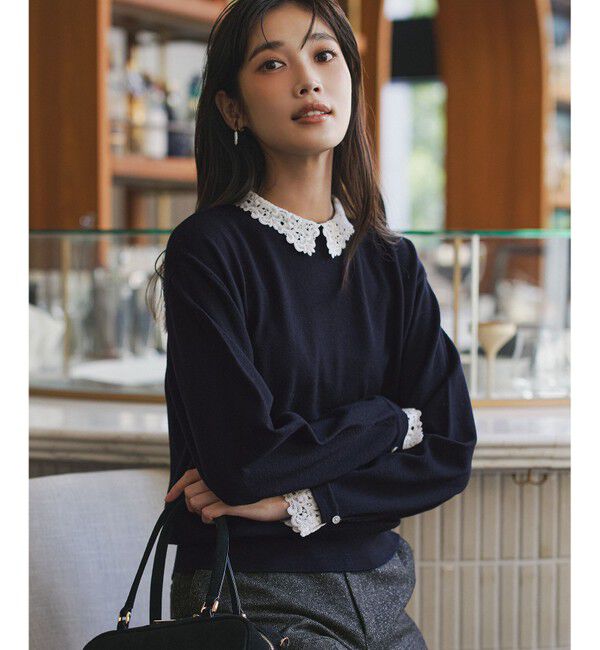 洗える】ウーステッドウール ポロニット（23区）｜ルミネの