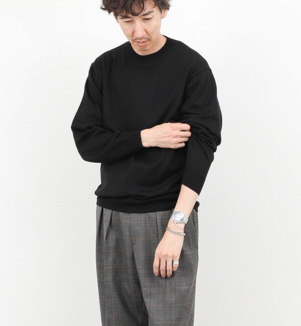 NOLLEY'S goodman「ウォッシャブル クルーネックニット 25AW」|ニット・セーター|