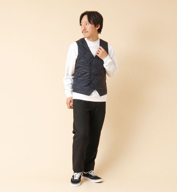 NOLLEY'S goodman「【TAION/タイオン】W-BREASTED SNAP BUTTON DOWN GILET 25AW」|ダウンベスト・ベスト|