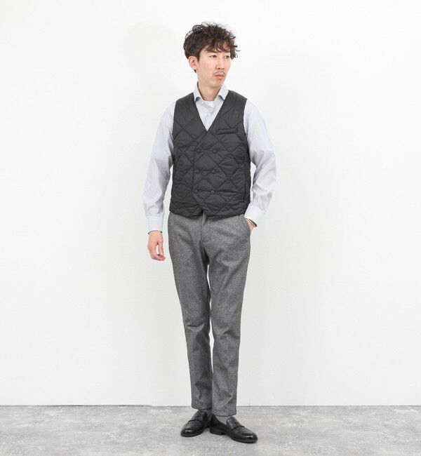 NOLLEY'S goodman「【TAION/タイオン】W-BREASTED SNAP BUTTON DOWN GILET 25AW」|ダウンベスト・ベスト|