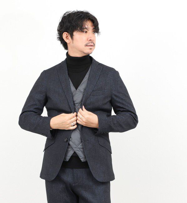 NOLLEY'S goodman「【TAION/タイオン】W-BREASTED SNAP BUTTON DOWN GILET 25AW」|ダウンベスト・ベスト|