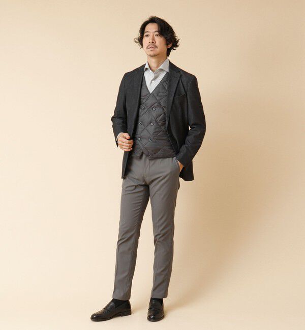 NOLLEY'S goodman「【TAION/タイオン】W-BREASTED SNAP BUTTON DOWN GILET 25AW」|ダウンベスト・ベスト|