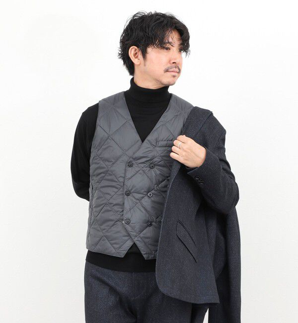 NOLLEY'S goodman「【TAION/タイオン】W-BREASTED SNAP BUTTON DOWN GILET 25AW」|ダウンベスト・ベスト|