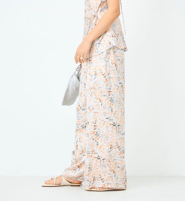 NOLLEY'S sophi「ウォッシャブルブラープリントイージーパンツ」|その他|