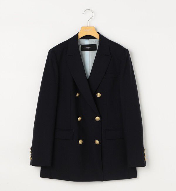 NOLLEY'S sophi「45th limited editionトロピカルウールダブルジャケット」|テーラードジャケット|