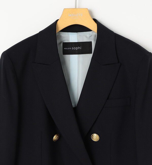 NOLLEY'S sophi「45th limited editionトロピカルウールダブルジャケット」|テーラードジャケット|