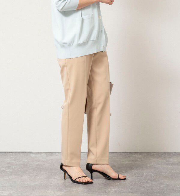 NOLLEY'S sophi「《セットアップ対応》ウォッシャブルWクロス2WAYストレッチテーパードパンツ」|その他|