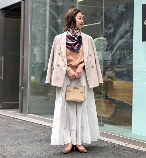 NOLLEY'S「シルクプリントスカーフ88」|バンダナ・スカーフ|