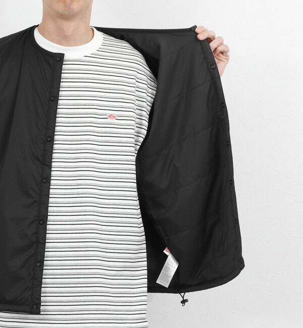 NOLLEY'S goodman「【DANTON/ダントン】DT-A0633SNT INSULATION COLLARLESS JACKET 26SS」|ブルゾン・スタジャン|